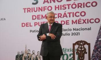 Más de 72%, a favor de que presidente continúe su mandato, informa jefe del Ejecutivo federal