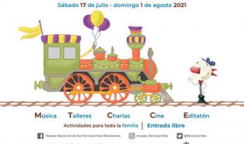 Con el programa cultural “Estación Verano”, el Museo Nacional de los Ferrocarriles Mexicanos recibe al público