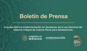 Impulsa Sipinna implementación en Zacatecas, de la Ley Nacional del Sistema Integral de Justicia Penal para Adolescentes