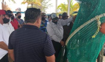 Llega a más de dos mil 300 pescadores capacitación sobre el uso de excluidores de tortugas marinas