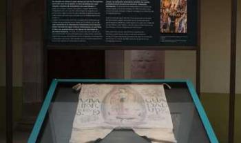 Exposición itinerante de banderas históricas arriba al Museo Zacatecano