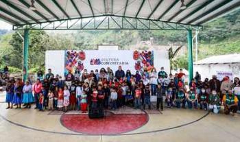 Cultura Comunitaria llega a Ayahualtempa, Guerrero
