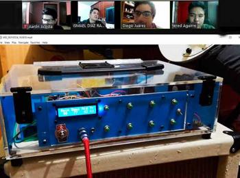 Innovador amplificador de uso a distancia para guitarra eléctrica