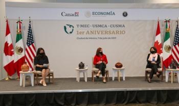 Primer Aniversario del Tratado entre México, Estados Unidos y Canadá (T-MEC)