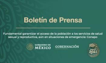 Fundamental garantizar el acceso de la población a los servicios de salud sexual y reproductiva, aún en situaciones de emergencia: Conapo