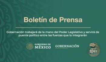Gobernación trabajará de la mano del Poder Legislativo y servirá de puente político entre las fuerzas que lo integrarán
