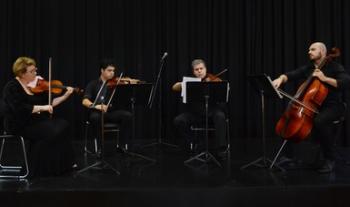 El público disfrutó del primer concierto ofrecido en la Sala Federico Campbell del Cecut