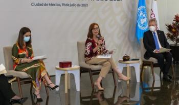Mensaje de la secretaria de Economía, Tatiana Clouthier, en la presentación del Informe Nacional Voluntario sobre la Agenda 2030 en México