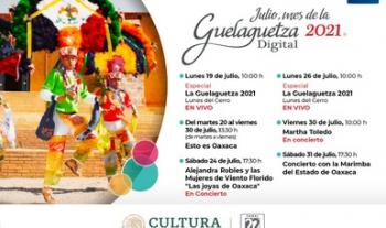 Por segundo año, La Guelaguetza se podrá disfrutar en Contigo en la Distancia