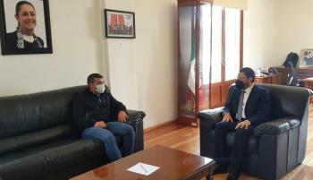 Plantea Tabe adelantar transición al Secretario de Gobierno 