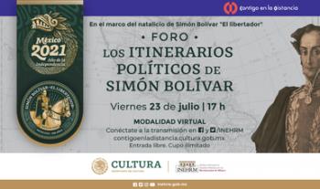 El INEHRM conmemorará el natalicio de Simón Bolívar