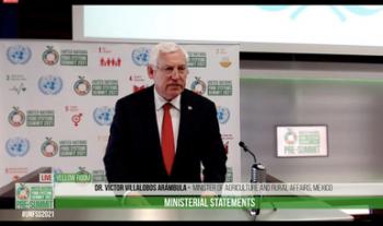 Pide México transitar a formas amigables con el ambiente en la producción de alimentos