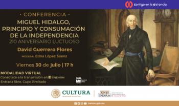 El INEHRM recuerda a Miguel Hidalgo en su 210 aniversario luctuoso
