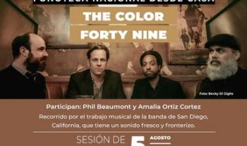 La banda The Color Forty Nine será invitada de la próxima sesión de “Fonoteca Nacional desde casa”