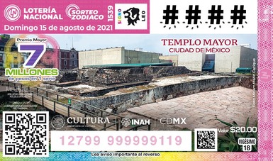 Develan billete del Templo Mayor, corazón del Imperio mexica y símbolo de la Ciudad de México 
