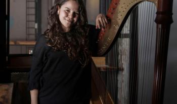 La arpista Amalinalli Pichardo evocará en un recital en línea el sonido de compositoras de los siglos XIX y XX