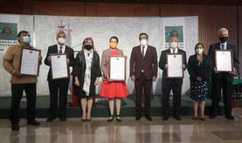 Recibe AEM reconocimiento de la Comisión de Ciencia, Tecnología e Innovación, en San Lázaro