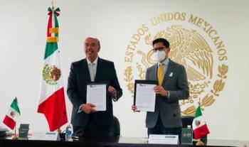 SRE firma convenio de colaboración con el Órgano Administrativo Desconcentrado de Prevención y Readaptación Social de la SSPC