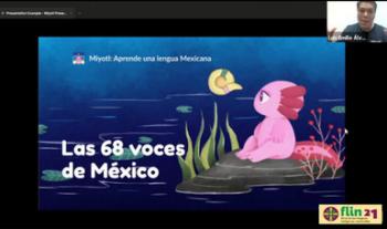 Se presentó la aplicación móvil Miyotl, para aprender lenguas indígenas en la FLIN 2021