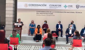 Conforman Conavim y CNB Coordinación Nacional Técnica del Protocolo Alba