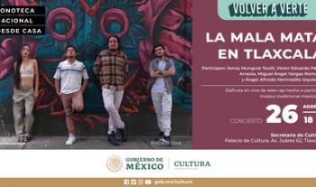 El grupo de rap La Mala Mata se presentará en la sede de la Secretaría de Cultura, en Tlaxcala