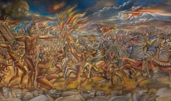 El Salón de la Plástica Mexicana reúne muestra colectiva virtual en el marco de los 500 años de Resistencia indígena