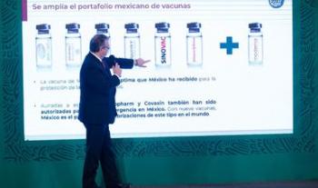 México recibe cargamento de 1.75 millones de dosis de la vacuna Moderna, gracias a la cooperación con EE. UU.
