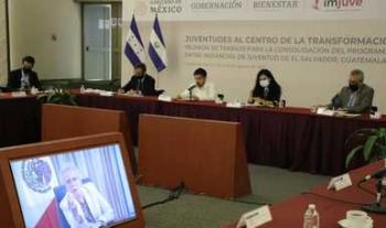 Mensaje de la secretaria de Gobernación, Olga Sánchez Cordero, en el evento 'Juventudes al Centro de la Transformación'