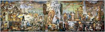 Superan universitarios barreras y caminos sinuosos para trasladar mural de Diego Rivera