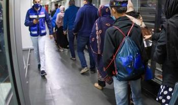 Tercer grupo de nacionales de Afganistán llega a México