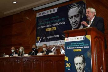 Ramón de la Fuente Muñiz fue un humanista, ilustre universitario y pilar de la psiquiatría mexicana: Graue