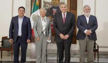 Total disposición para contribuir desde Gobernación a fortalecer la transformación que encabeza el presidente: Adán Augusto López Hernández