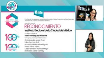 Recibe IECM reconocimientos por capacitar al 100% de su personal en materia de acceso a la información y la protección de los datos personales