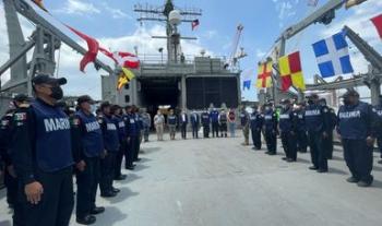 Buques de la Semar arribaron a Haití con ayuda humanitaria y apoyo médico del Gobierno de México