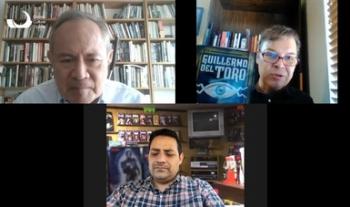 Leonardo García Tsao presentó en el Cecut su libro “Guillermo del Toro. Su cine, su vida y sus monstruos”