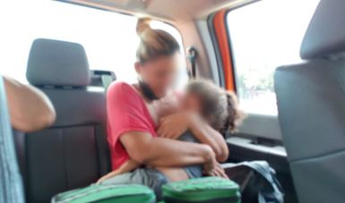 Reunifican INM y CNDH a madre migrante de nacionalidad venezolana con su hija extraviada