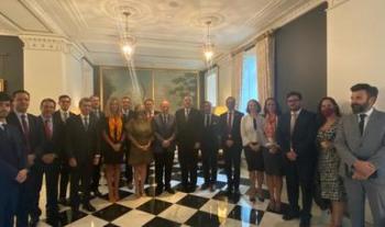 El canciller Ebrard promueve en Washington inversión y negocios para México