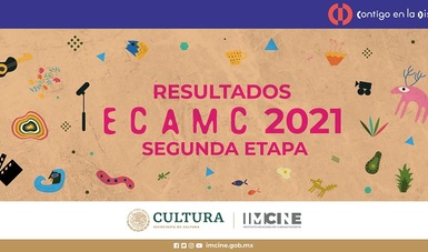 El Imcine da a conocer los resultados de la segunda etapa de la convocatoria ECAMC 2021 
