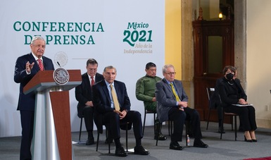 Versión estenográfica. Palabras del secretario de Gobernación, Adán Augusto López Hernández, durante la conferencia matutina.