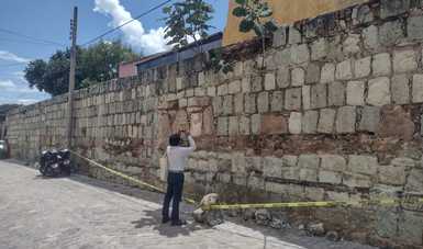  INAH y ayuntamiento valoran grado de riesgo de inmuebles de la Zona de Monumentos Históricos de la ciudad de Oaxaca