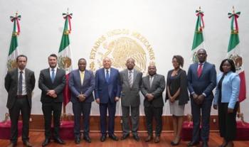 Establecen México y Haití mesa de diálogo permanente para atender migración