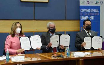 La UNAM y el SNT consolidan esfuerzos en favor del acceso a la información y la rendición de cuentas