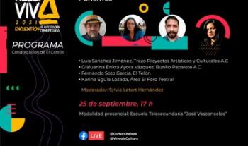 Cultura Comunitaria colaborará en Xalapa Viva. Encuentros de participación comunitaria 2021