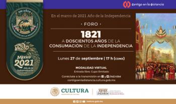 El INHERM conmemora la consumación de la Independencia de México