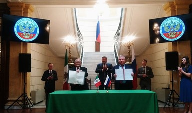 Firman México y Rusia Acuerdo de Cooperación Espacial para fines pacíficos