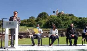 Conmemoran nueve décadas del inicio de exploraciones de la gran pirámide de Cholula, Puebla