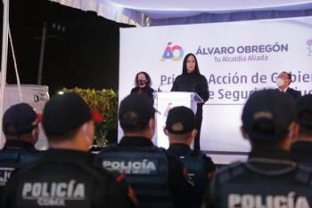 Lía Limón toma las riendas de la Seguridad Pública en Álvaro Obregón