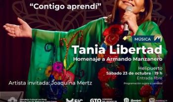 Un sábado musical con Tania Libertad y La Reyna y la Real, lo imperdible de la cartelera cultural de este fin de semana