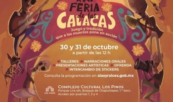 Memoria y tradición en familia con la XXI Feria de las calacas, de Alas y Raíces