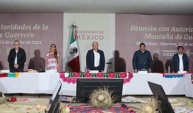 Habrá plan de bienestar municipal para La Montaña de Guerrero, anuncia presidente en Metlatónoc